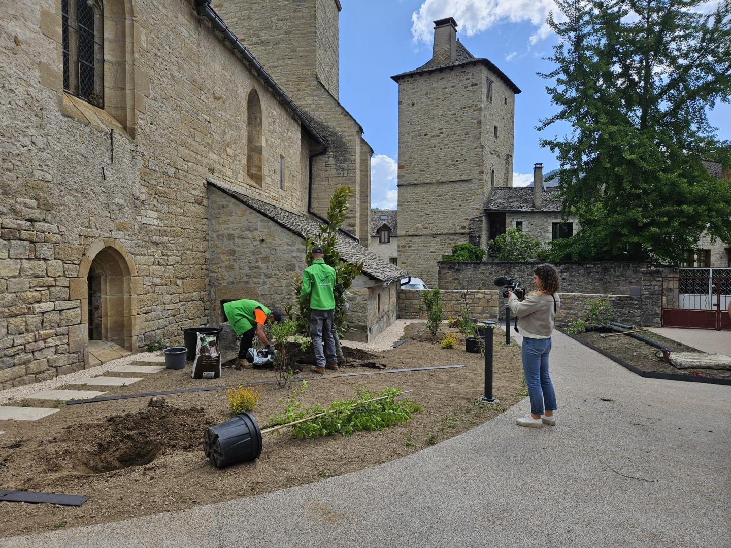 Création d'espace vert Mende
